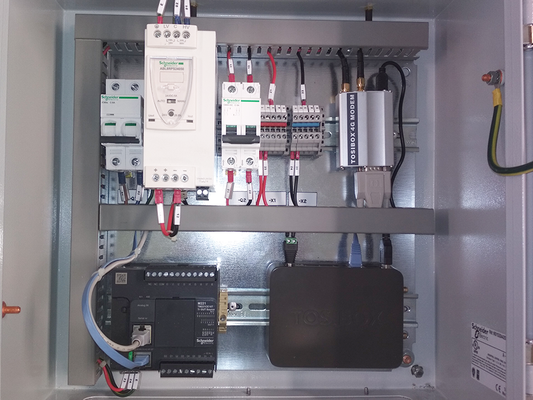 Tosibox remote solution in panel