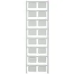 Weidmuller Device marker, white, 18 x 27mm