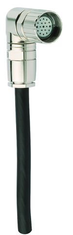 Euchner Connecting cable, M23, angled, 18-pin + PE, 15m Euchner