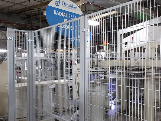 Donaldson Filtration Solutions Safety Fence