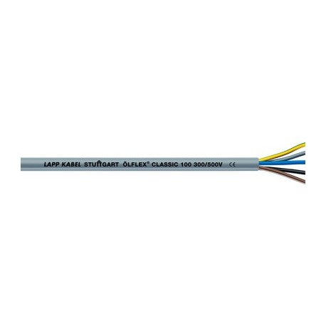 Lapp Ölflex Classic 100 Control cable, grey, 7G 1mm² Lapp Kabel