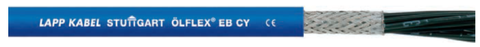 Lapp Ölflex EB CY PVC control cable, 300/500V, 4 x 0.75mm² Lapp Kabel
