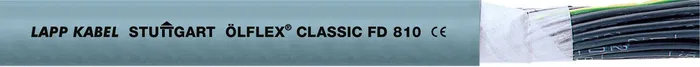Lapp Ölflex Classic FD 810 Power/control cable, 34G 1mm²