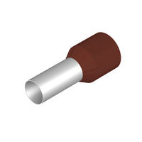 Weidmuller Wire-end ferrule, plastic collar, insulated, brn