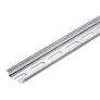 Weidmuller Rail with slot, steel, direct mounting, 7.5x2000