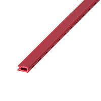 Weidmuller Insulation profile, PVC, red