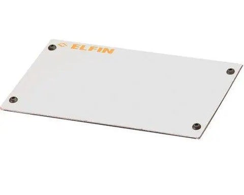 Elfin Spare plate for protected control panel, undrilled