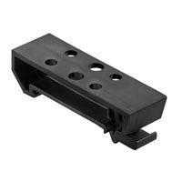 Weidmuller, Mounting foot, black, polyamide 66 Weidmuller