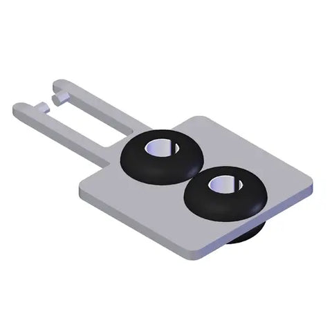 Euchner BETAETIGER-M-GT Actuator with rubber bush, s/steel