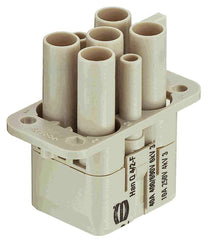 Harting Insert, crimp, female, pebble grey, 40A Harting