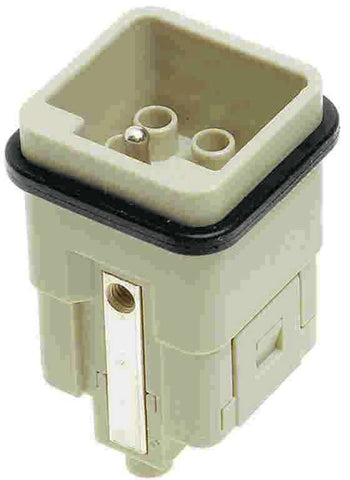 Harting Insert, crimp, male, size 3A, c/s 0.14 - 2.5mm². Harting