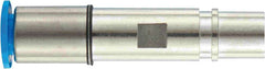 Harting Pneumatic contact w/o shut-off, straight, female, brass Harting
