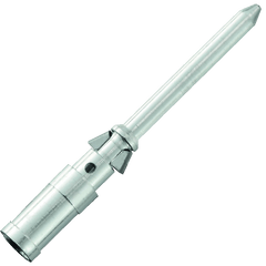 Harting Han D Crimp contact, male, c/s 1mm², 10A Harting