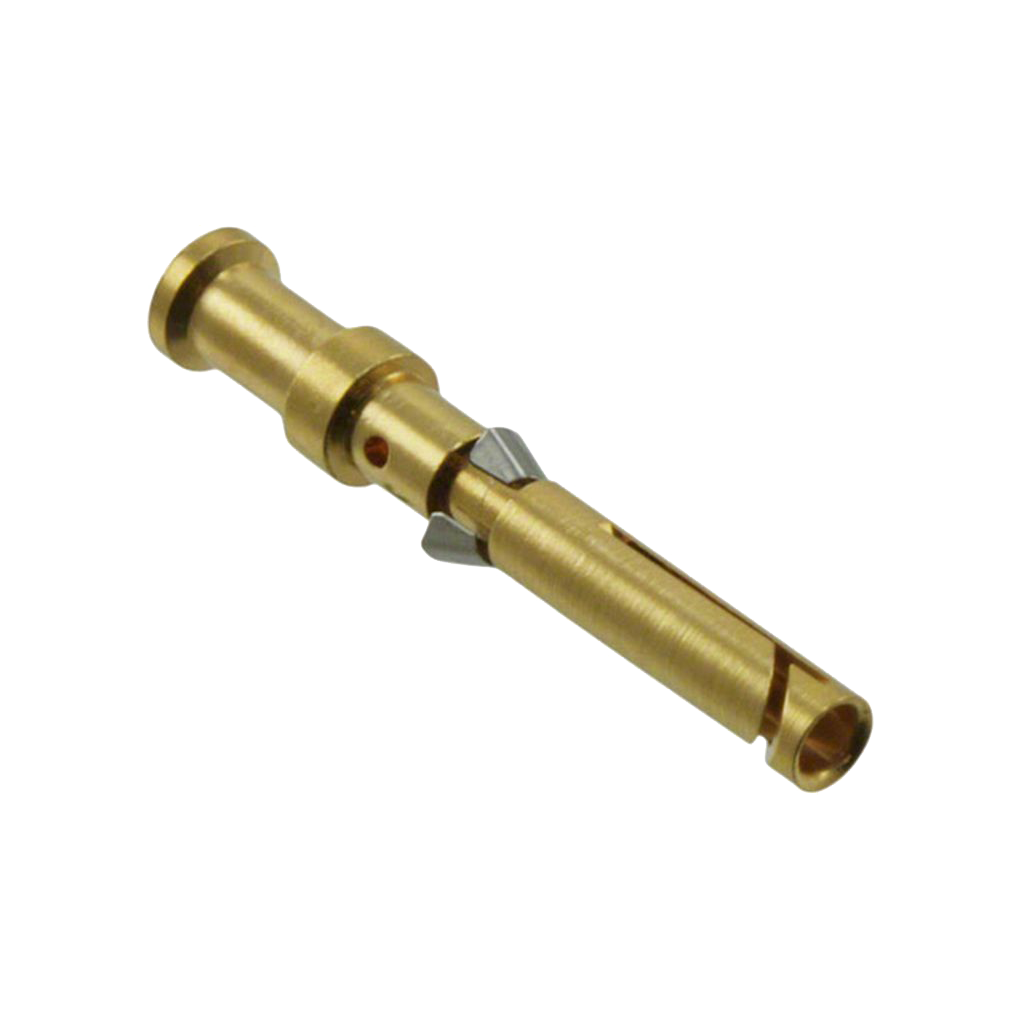 Harting Han D Crimp contact, gold plated, female, c/s 1mm², 10A Harting