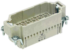 Harting Insert, crimp, male, size 16B, c/s 0.14 - 2.5mm² Harting
