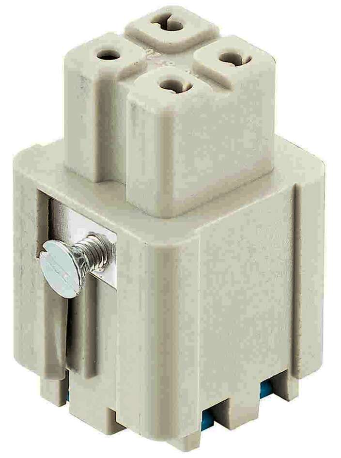 Harting Insert, female, size 3A, c/s 0.5 - 2.5mm² Harting