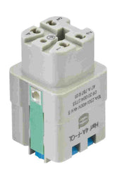 Harting Insert, Han-Quick lock, female, size 3A, 0.5 - 2.5mm² Harting
