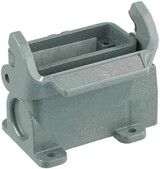 Harting Surface mounted housing, single locking, 1x Pg 16, size 10A Harting