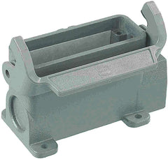 Harting Surface housing, single locking, side entry, PG16 Harting
