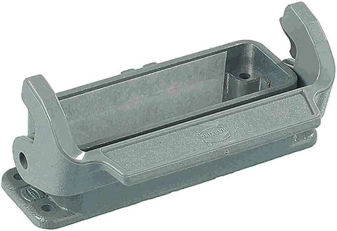 Harting Bulkhead housing, single locking, size 16A Harting