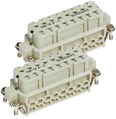 Harting Han A Power connector insert, heavy-duty, female, 16 contacts, 16A Harting