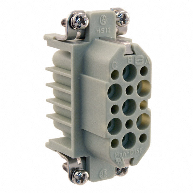 Harting Insert, crimp, female, size 10A, c/s 0.14 - 2.5mm² Harting