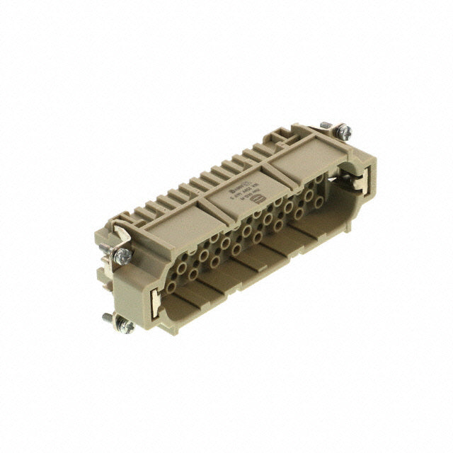 Harting Insert, crimp, male, size 24B, c/s 0.14 - 2.5mm² Harting
