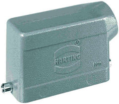 Harting Hood, single locking, side entry, PG16, size 10B Harting