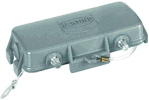 Harting Han B Protection cover, double locking lever, size 10B Harting
