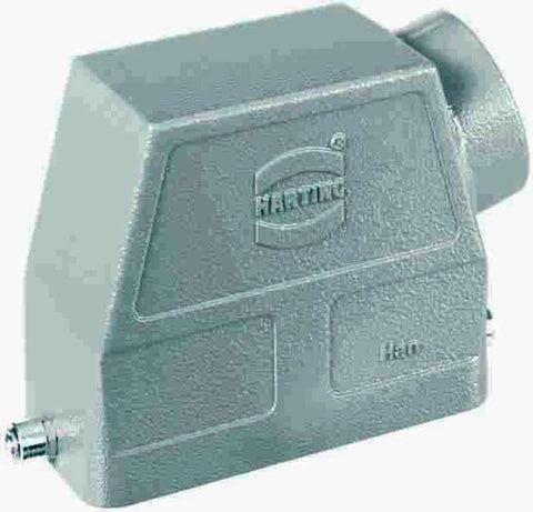 Harting Han B Hood, single locking, side entry, size 16B, Pg29 Harting