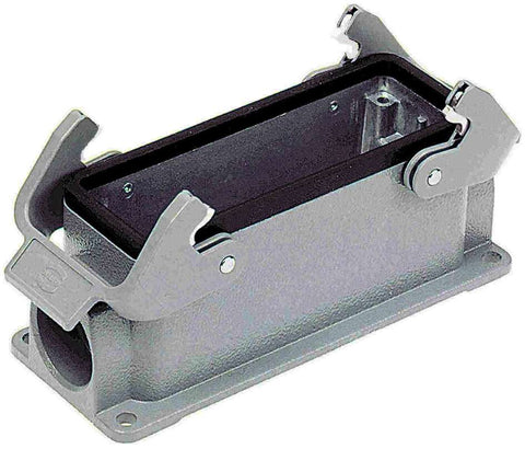 Harting Surface housing, double locking, side entry, PG21 Harting