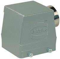 Harting Han B Hood, double locking, side entry, size 32B