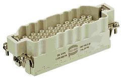 Harting Insert, crimp, male, 16A, size 24B, c/s 0.14 - 4mm² Harting
