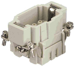 Harting Insert, crimp, male, size 6B, c/s 0.14 - 4mm² Harting