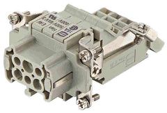 Harting Insert, cage-clamp, female, size 6B, c/s 0.14-.5mm² Harting