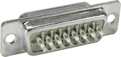 Harting Connector, D-sub, solder cup termination, male, 7.5A Harting