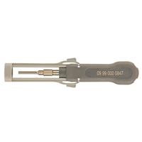 Harting Insertion tool for crimp contact, Variable blade length