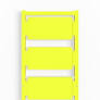 Weidmuller Device markers, yellow, 30 x 60mm