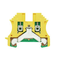 Weidmuller PE terminal, screw, green/yellow, c/s 2.5mm²