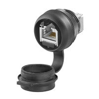 Weidmuller RJ45/RJ45 coupling, black