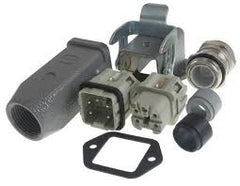 Harting Heavy duty power connector, male/female, 5-pin, 10A