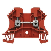Weidmuller Feed-through terminal, screw, red, c/s 2.5mm²