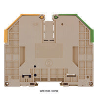 Weidmuller PE terminal, screw, green/yellow, 95mm²