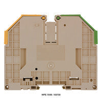 Weidmuller PE terminal, screw, green/yellow, 95mm²