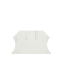 Weidmuller End plate, grey, 33.5x56x1.5mm