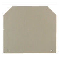 Weidmuller Partition plate, d/beige, 49.5x56x1.5mm