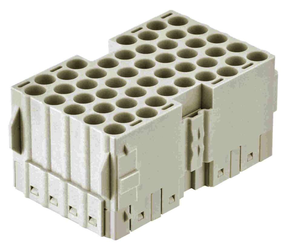 Harting Insert, monoblock, crimp, male, c/s 0.14 - 4mm²