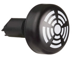 Werma Electronic buzzer, continuous/pulse tone, 80dB, 230VAC Werma