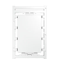 Weidmuller Device marker, self-adhesive, white, 54 x 85mm