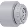 Werma Electronic buzzer, continuous tone, grey, 90dB, 12VDC Werma